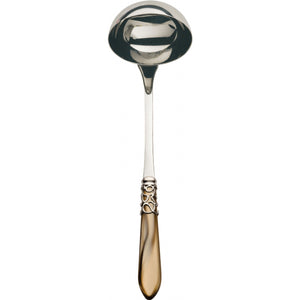 LOUCHE MELODIA CHROME ET MARRON
